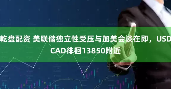乾盘配资 美联储独立性受压与加美会谈在即，USDCAD徘徊13850附近